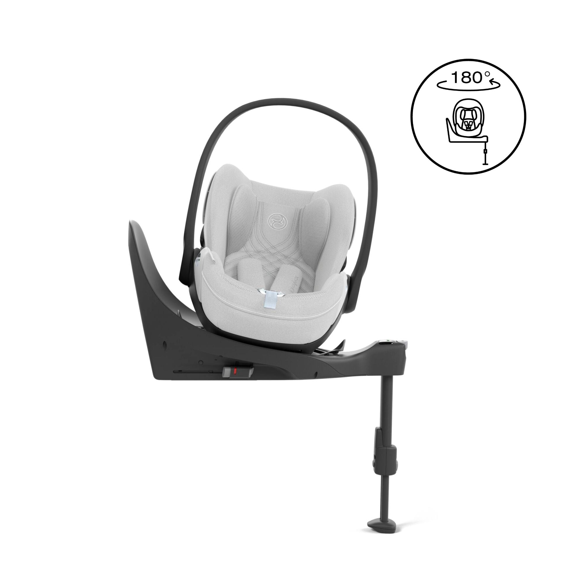 Cybex Cloud T Plus Platinum White