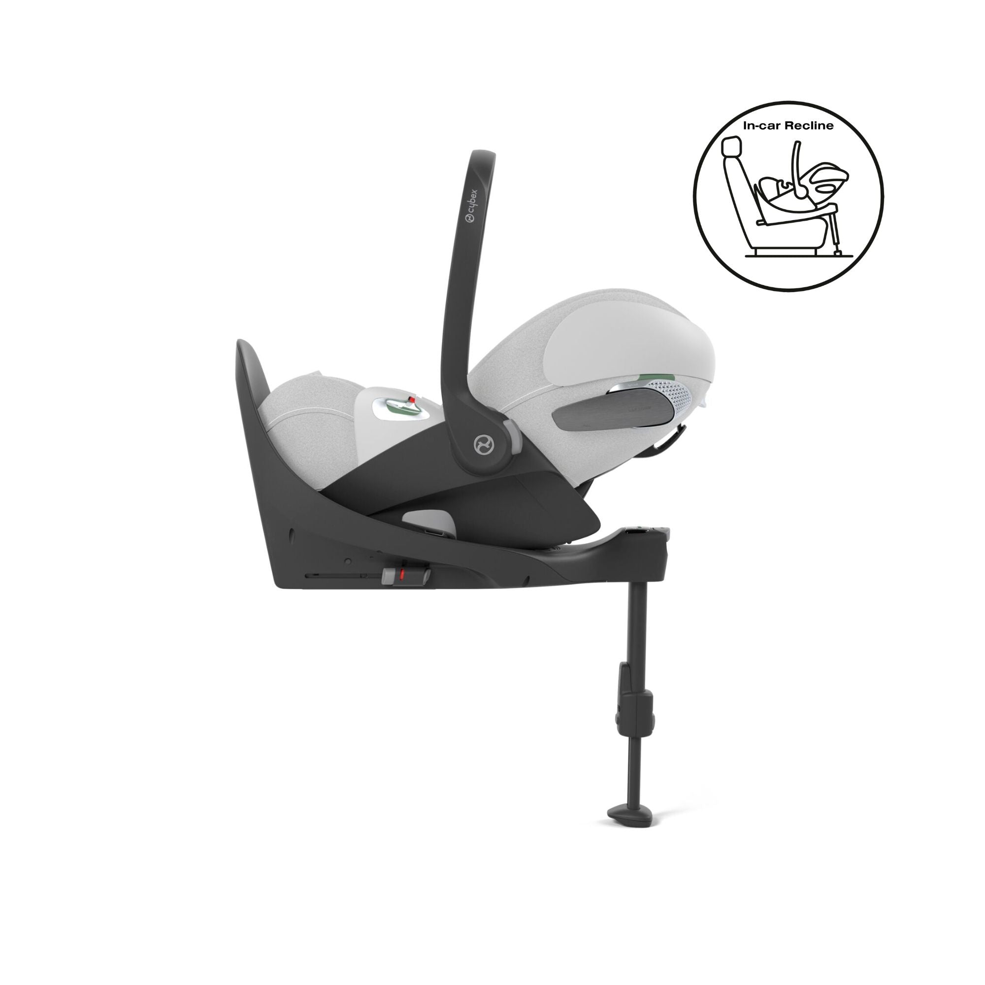 Cybex Cloud T Plus Platinum White