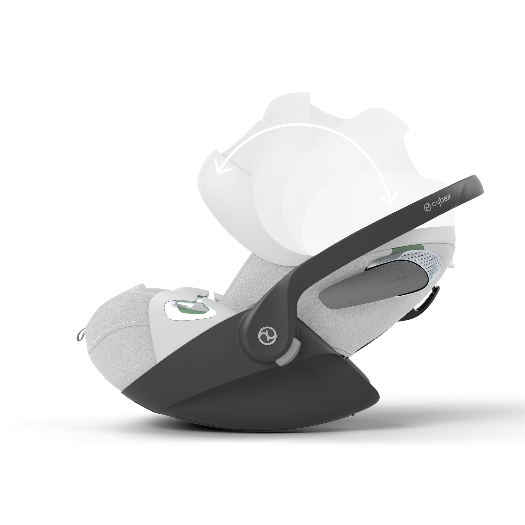 Cybex Cloud T Plus Platinum White