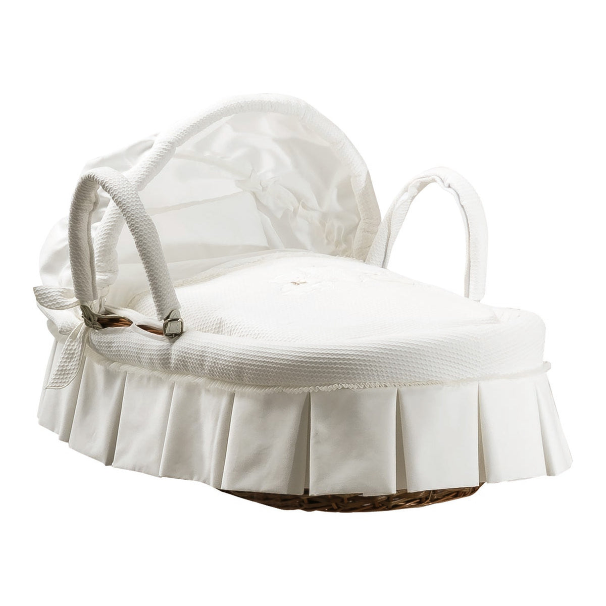 Frilly deals moses basket