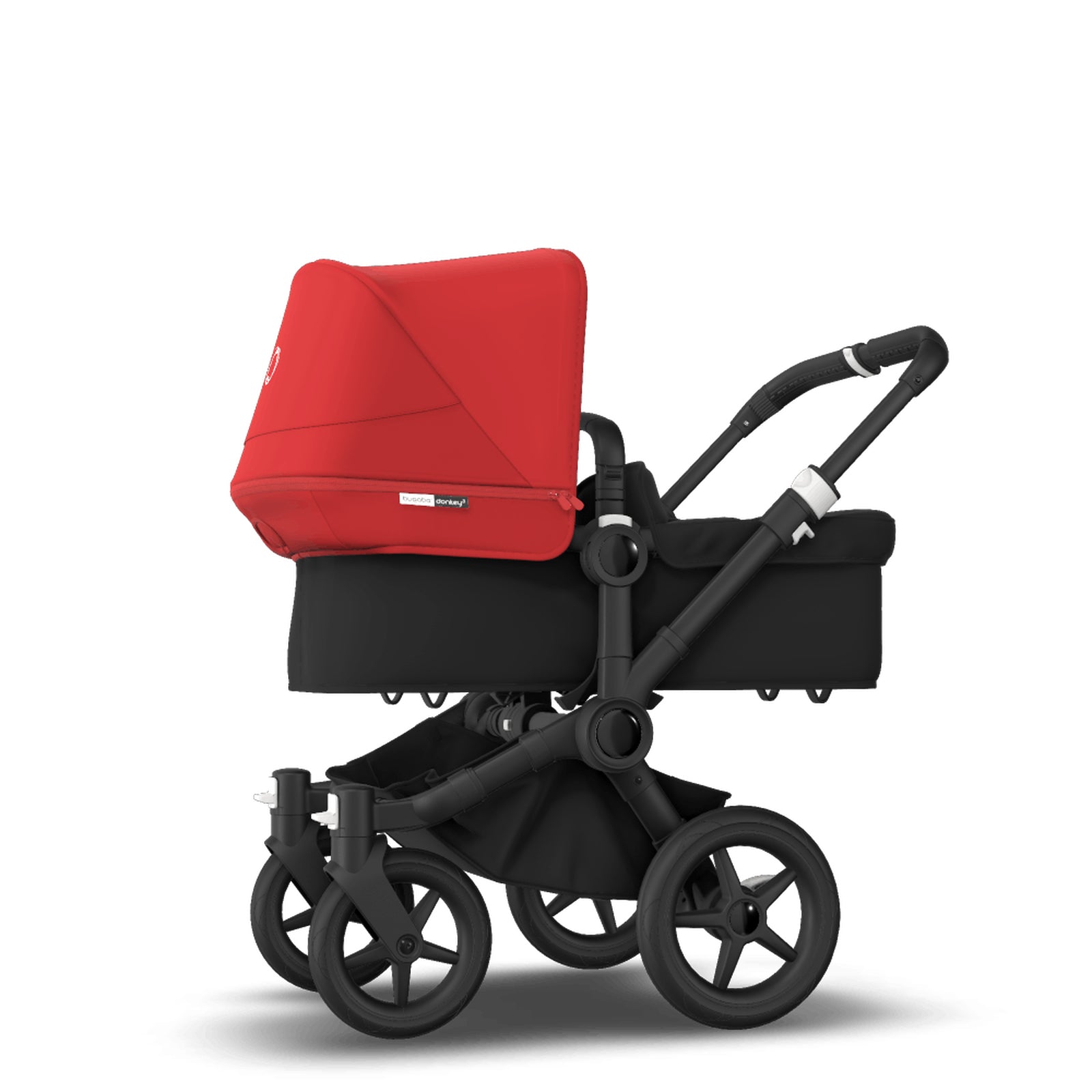 Bugaboo Donkey 3 Mono Seat and Carrycot Pushchair - Red